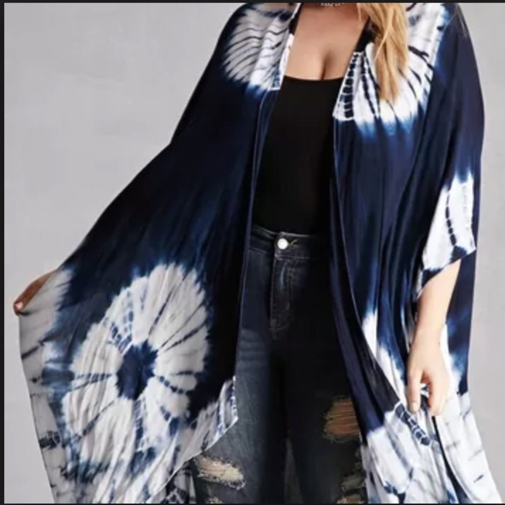 Urban outfitter tie dye kimono